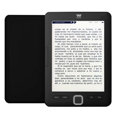 Libro electrónico Ebook Woxter Scriba 195/ 6"/ tinta electrónica/ Negro
