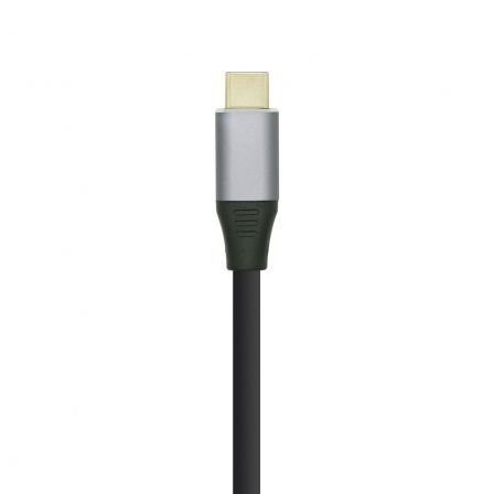 Cable USB Tipo-C Macho a HDMI Macho 0.8m Negro - Imagen 3