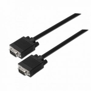 Cable SVGA Aisens A133-0070/ VGA Macho - VGA Macho/ 5m/ Negro