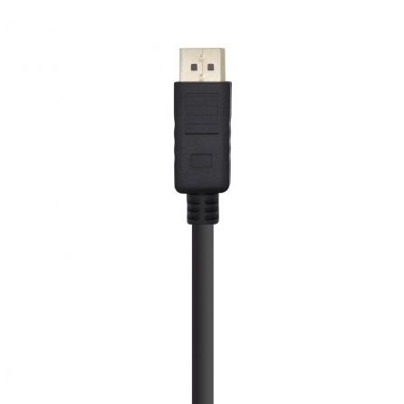 Cable Displayport 1.2 4K Macho - Displayport Macho/ 10m/ Negro - Aisens A124-0388 - Imagen 3