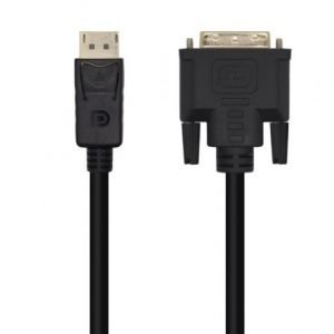 Cable Displayport Macho - DVI Macho/ 3m/ Negro - Aisens A125-0463