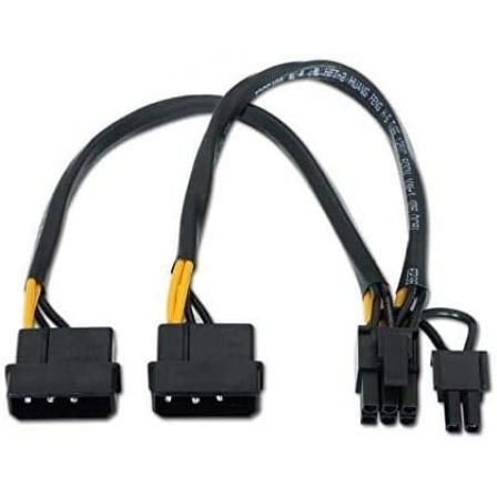 Cable Alimentación Aisens A131-0165/ 2x Molex Macho - Molex 6+2 PIN Macho/ 0.2m - Imagen 2