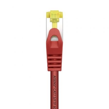 Cable de Red RJ45 SFTP Aisens A146-0468 Cat.7/ 25cm/ Rojo - Imagen 2