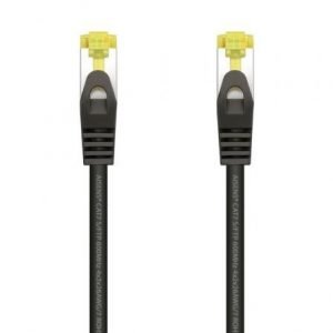 Cable de Red RJ45 SFTP Aisens A146-0484 Cat.7/ 25cm/ Negro