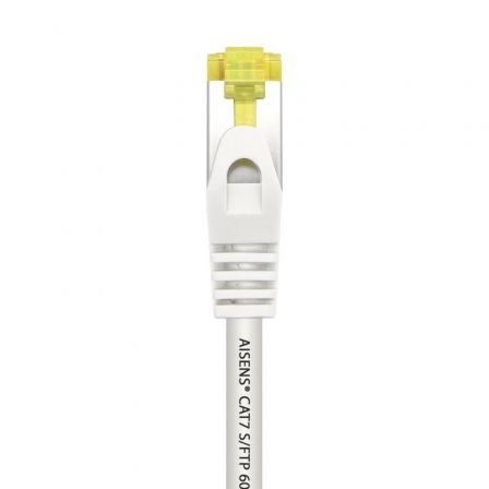 Cable de Red RJ45 SFTP Aisens A146-0488 Cat.7/ 25cm/ Blanco - Imagen 2