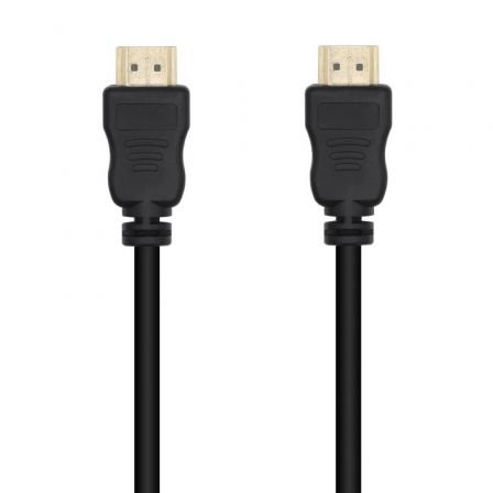 Cable HDMI 1.4 14+1 CCS Aisens A119-0528/ HDMI Macho - HDMI Macho/ 1m/ Negro - Imagen 2