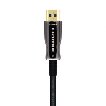 Cable HDMI 2.1 AOC 8K Aisens A153-0517/ HDMI Macho - HDMI Macho/ 20m/ Negro - Imagen 2