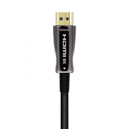 Cable HDMI 2.1 AOC 8K Aisens A153-0522/ HDMI Macho - HDMI Macho/ 60m/ Negro - Imagen 2