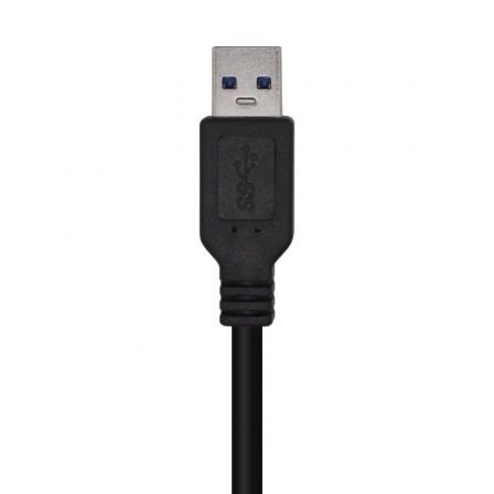Cable USB 3.0 Impresora Aisens A105-0444/ USB Macho - USB Macho/ 2m/ Negro - Imagen 3