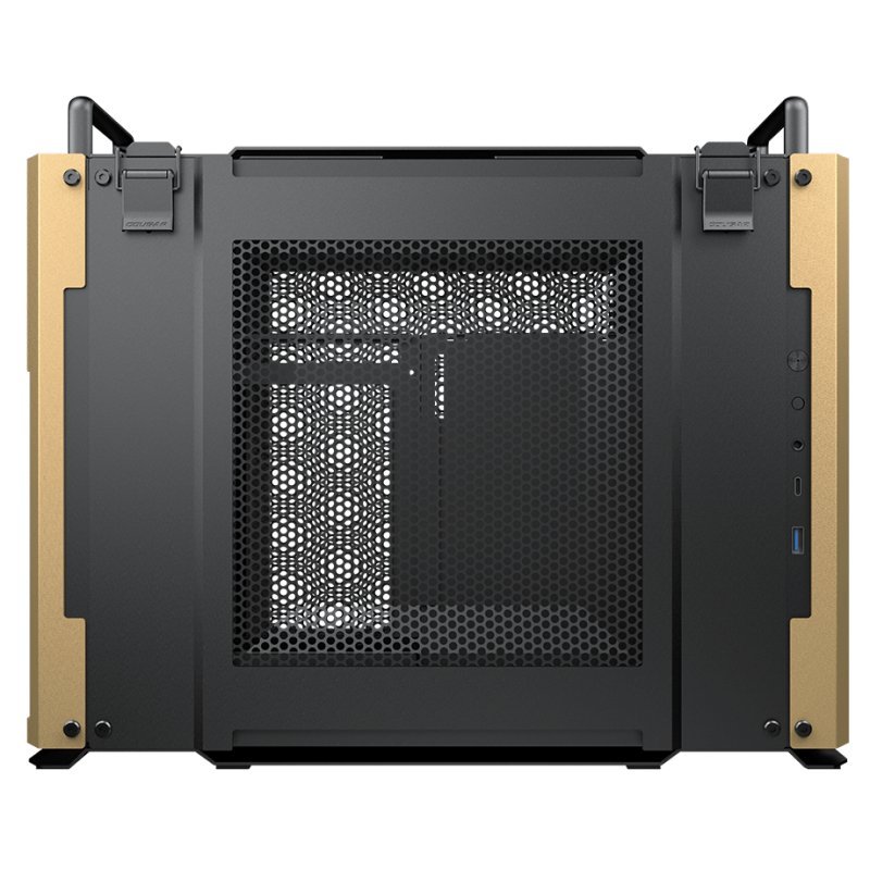 Cougar Caja Mini-itx Dust 2 Desert Sand Dorada - Imagen 3