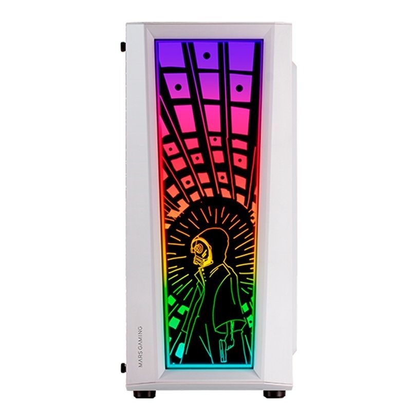 MARS GAMING Caja atx MC-ART 12CM Frgb White
