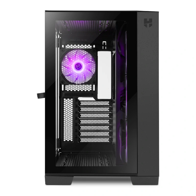 NOX Caja Miditorre Deluxe HUMMER ASTRA Negra - Imagen 2