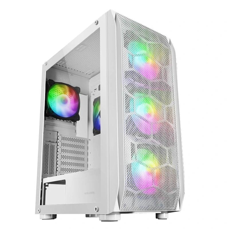 MARS GAMING CAJA MC-KX E-ATX XL 5X 12CM WHITE