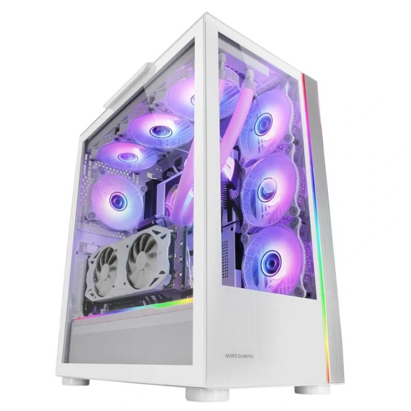 MARS GAMING Caja Atx MCULTRA XXL Premium White