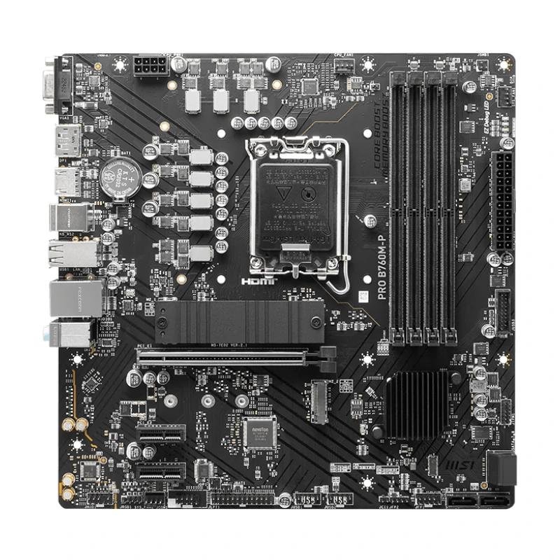 MSI Base PRO B760M-P DDR5 mATX LGA1700 - Imagen 2