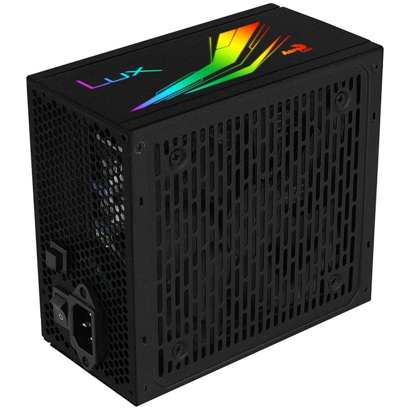 Aerocool Fuente lux rgb 650 atx mod. psu 80+230v - Imagen 2