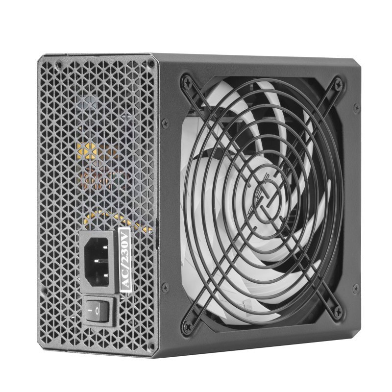TACENS Psu Radix Eco X 650w 14CM FAN Black - Imagen 2