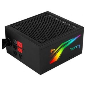 Aerocool LUX RGB 550M/ 550W/ Ventilador 12cm/ 80 Plus Bronze