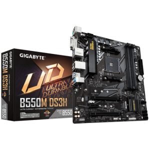GIGABYTE B550M DS3H AMD AM4 4DDR4 HDMI PCIE3.0 M.2 SATA3 USB3.2 MATX