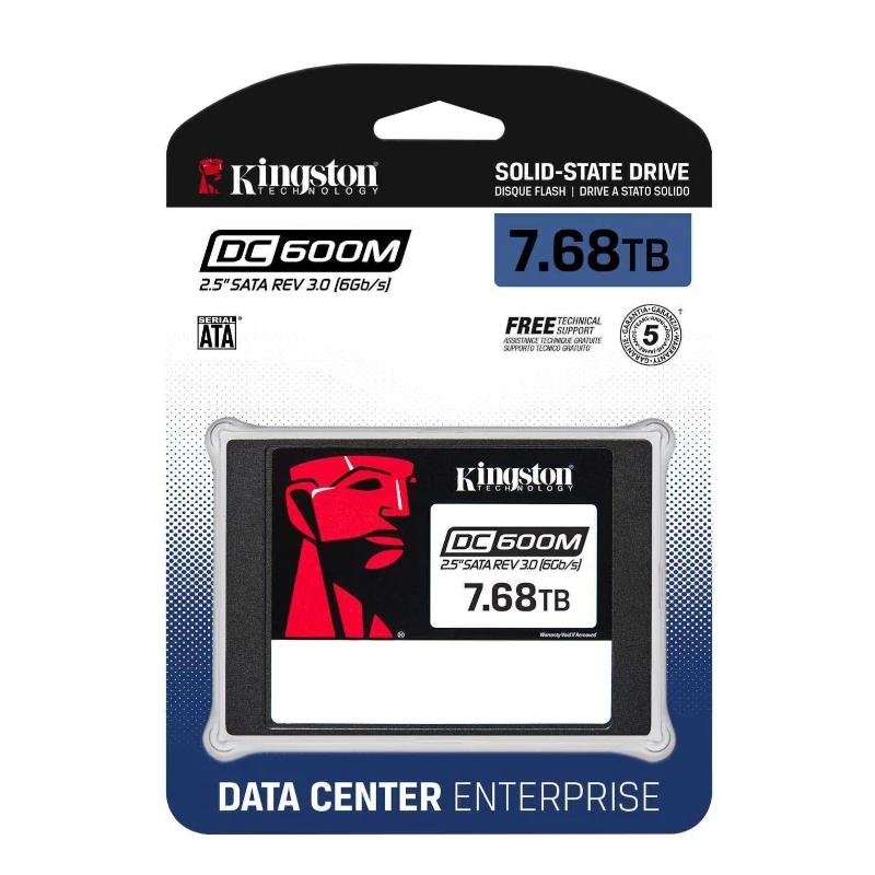 Kingston Data Center DC600M SSD 7680GB 2.5" SATA - Imagen 3