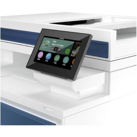 Multifunción Láser Color HP LaserJet Pro 4302fdn Fax/ Dúplex/ Blanca y Azul - Imagen 3