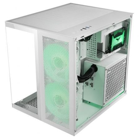 Caja Gaming Minitorre Mars Gaming MCNOVAM/ Blanca - Imagen 3
