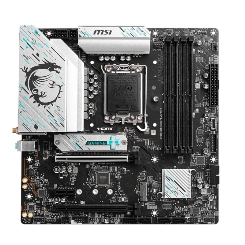 MSI Base B760M Gaming Plus Wifi DDR5 LGA1700 - Imagen 2