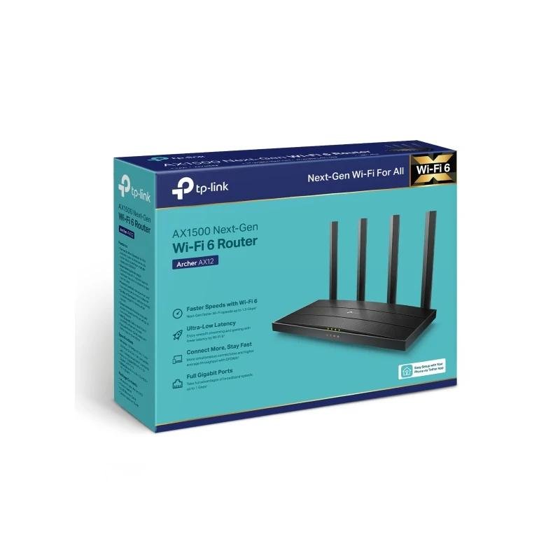 TP-Link Archer AX12 Router WiFi6 AX1500 1xGb WAN - Imagen 4