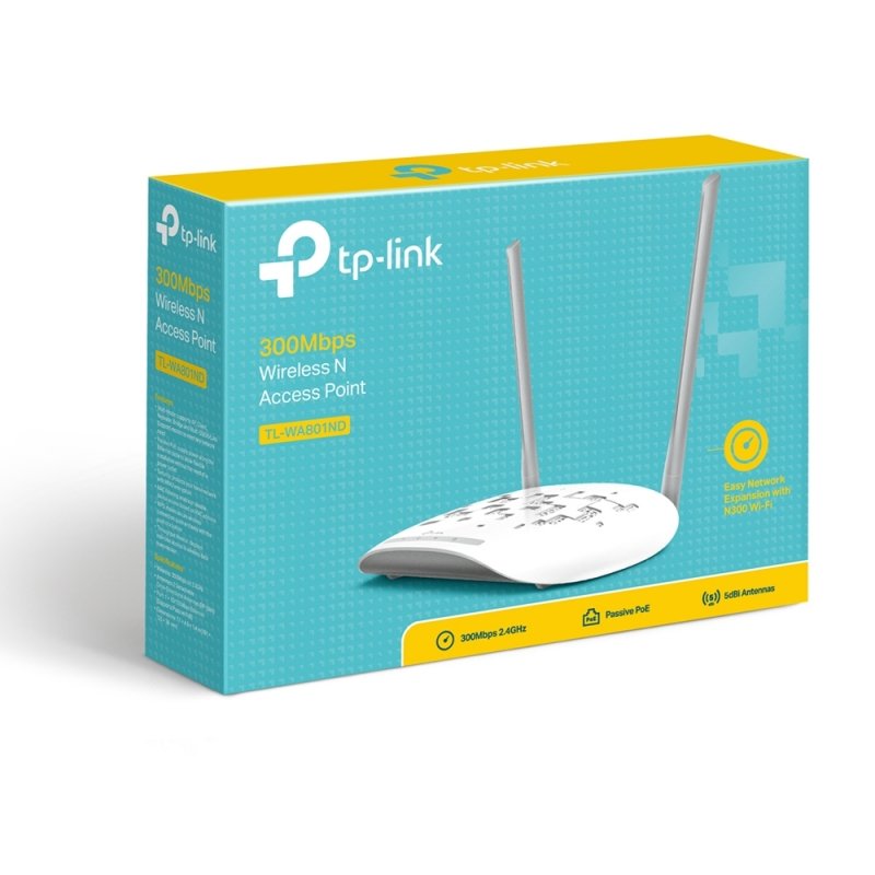 TP-LINK TL-WA801N Punto Acceso 2.4GHz N300 Wi-Fi - Imagen 4