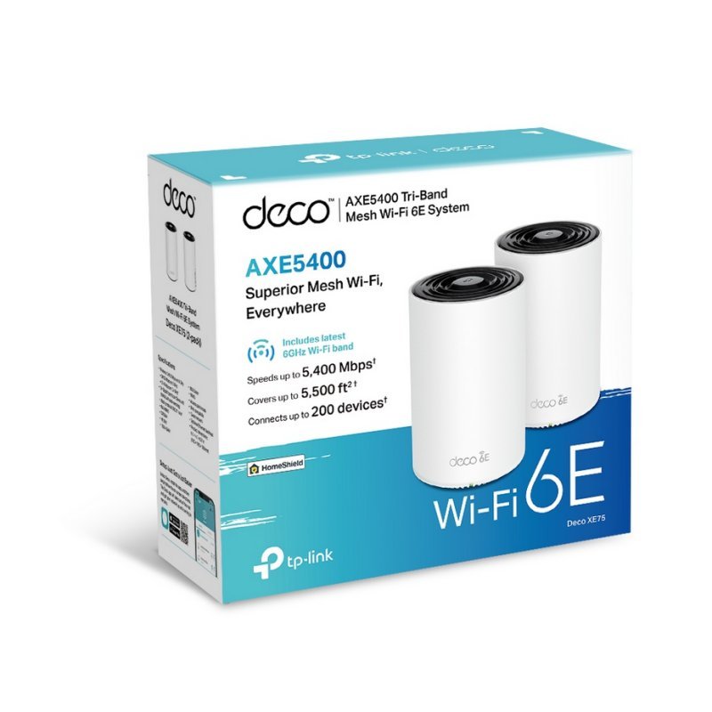 TP-Link Deco XE75 (2-pk) WiFi6E AXE5400 Tri-B Mesh - Imagen 3