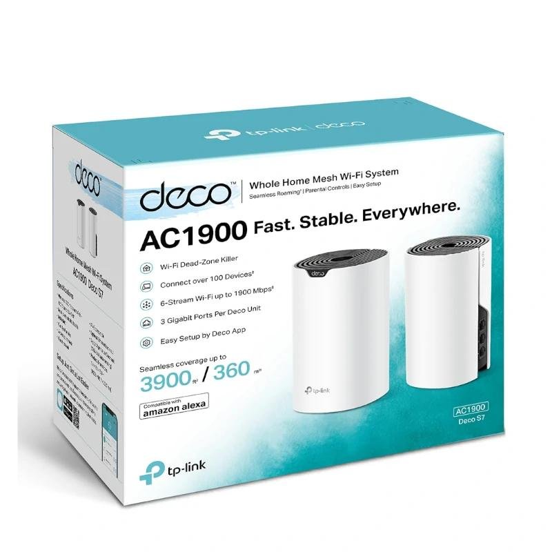 TP-Link Deco S7(2-Pack) AP AC1900 WiFi Mesh - Imagen 3