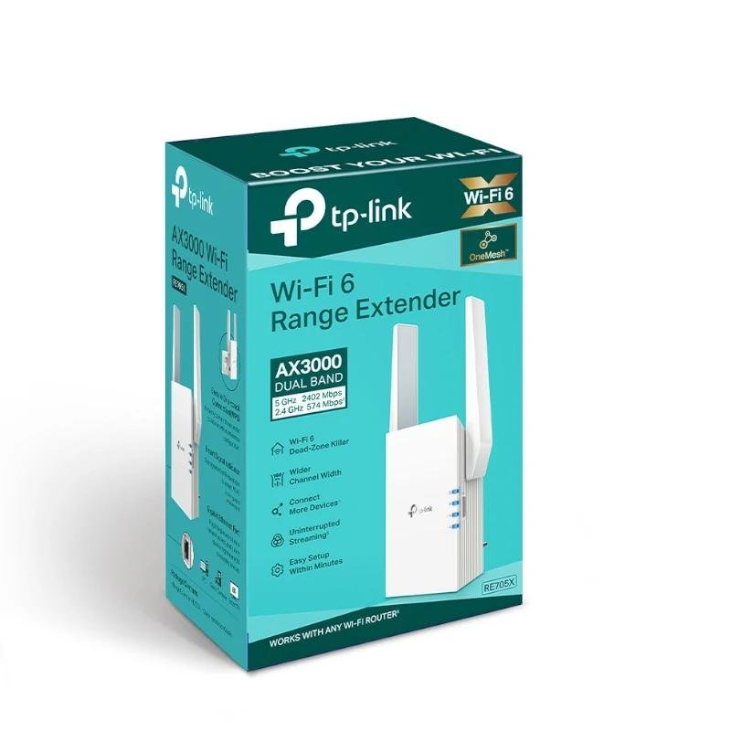 TP-Link RE705X Range Extender WiFi6 AX3000 - Imagen 4
