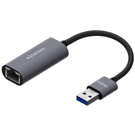 Adaptador USB 3.0 Macho - RJ45 Hembra - Aisens A106-0708