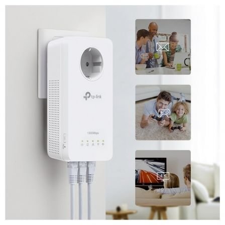 PLC TPLink AV1300 1300Mbps/ Alcance 300m/ Pack de 2 - Imagen 4