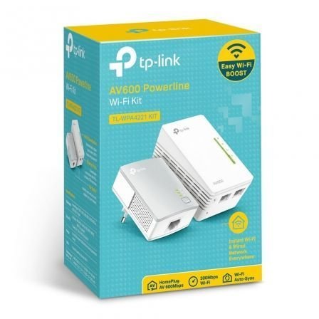 PLC TPLink WPA4221KIT 600Mbps/ Alcance 300m/ Pack de 2 - Imagen 4
