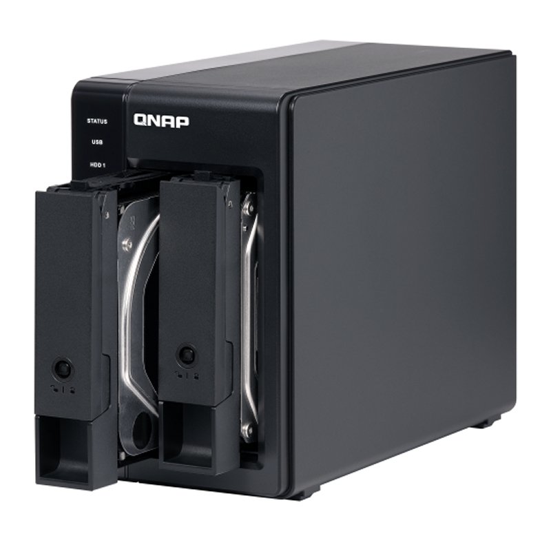 QNAP TR-002 Raid Expansion 2XHDD-Bay 1xUSB-C 3.2 - Imagen 3
