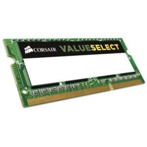 Corsair ValueSelect 8GB/ DDR3/ 1600MHz/ 1.35V-1.5V/ CL11/ SODIMM