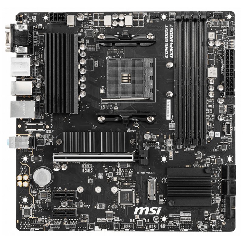 MSI B550M PRO-VDH mATX AM4 - Imagen 2