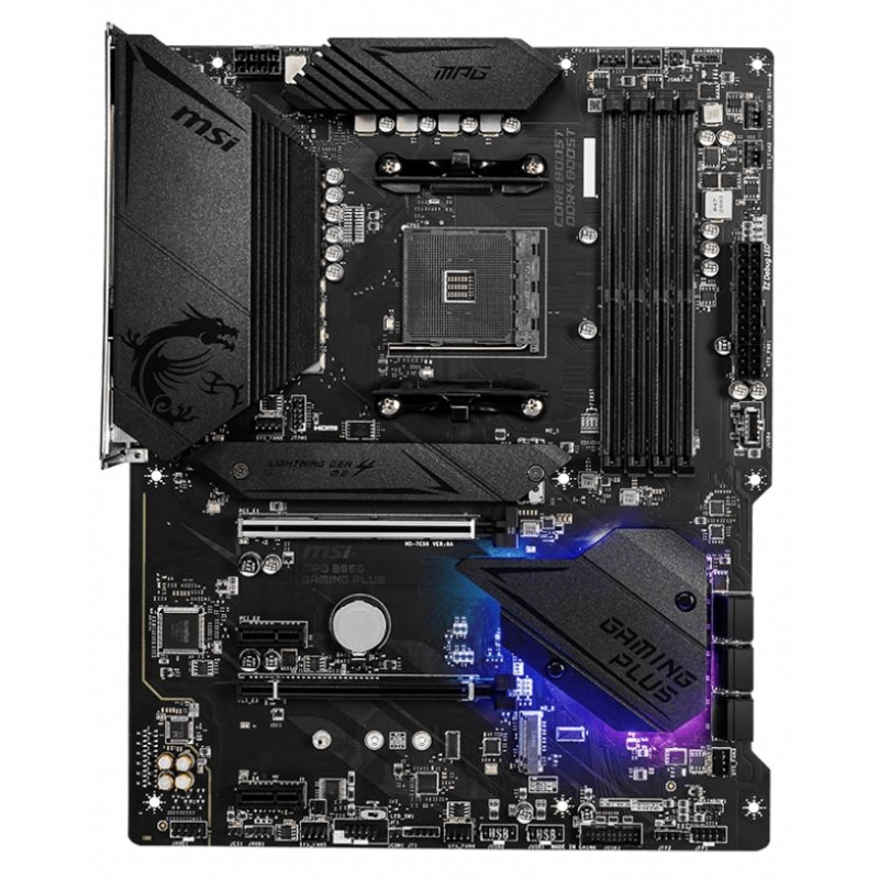 MSI MPG B550 GAMING PLUS ATX AM4 - Imagen 2