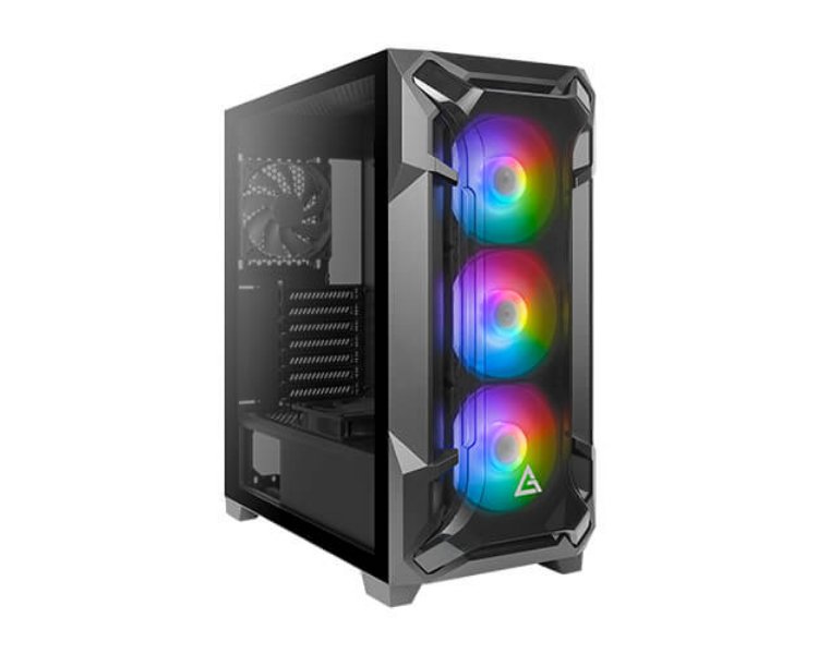 SEMIDF600 FLUX RGB NEGRO - Antec