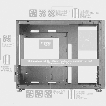 MCLCD BLANCO MARS GAMING - Imagen 5