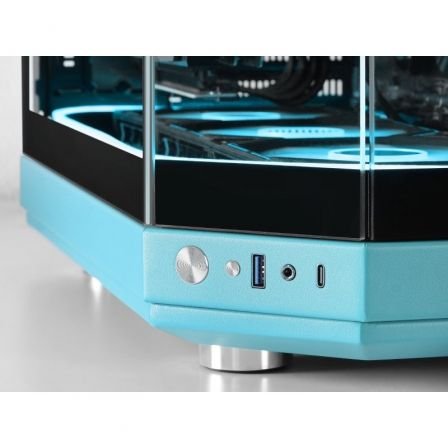 Mars Gaming Atx MC-3T Triple Cristal Azul - Imagen 4