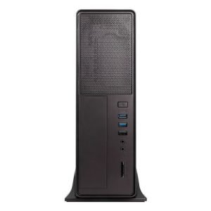 CAJA SOBREMESA/MICRO-ATX UNYKA UK2010 SLIM 300W 85+ USB3.0 NEGRA