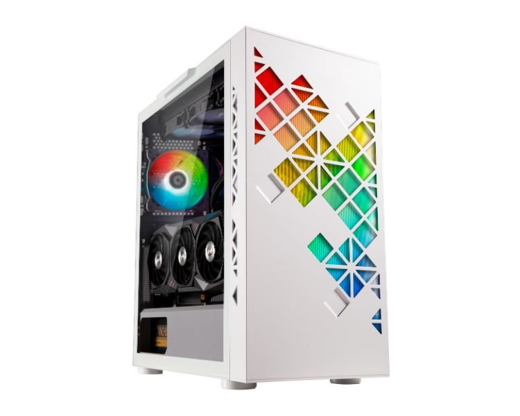 CAJA SEMITRACERY A-RGB WHITE BITFENIX