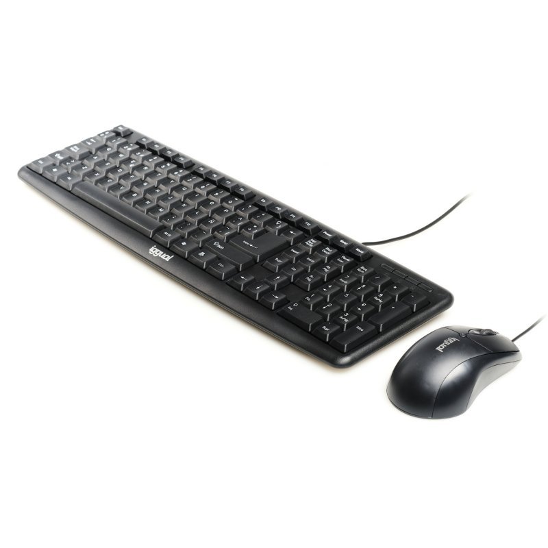 iggual Kit teclado y ratón COM-CK-BASIC negro - Imagen 3