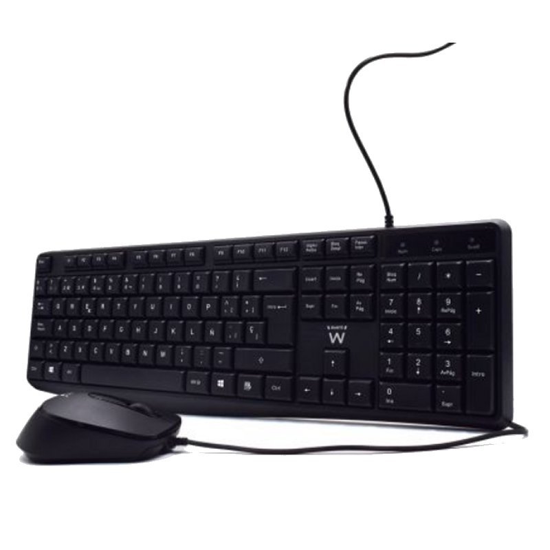 Ewent EW3006 kit teclado+ raton escrit. silenciosa - Imagen 2