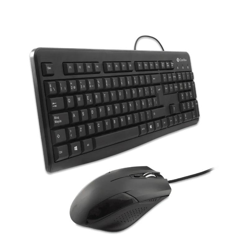 Coolbox Kit Teclado + Raton USB con cable - Imagen 2