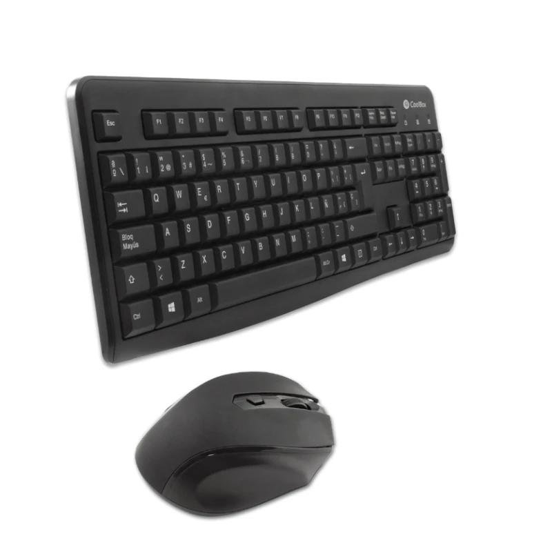 Coolbox Kit Teclado + Raton Inalambrico - Imagen 2