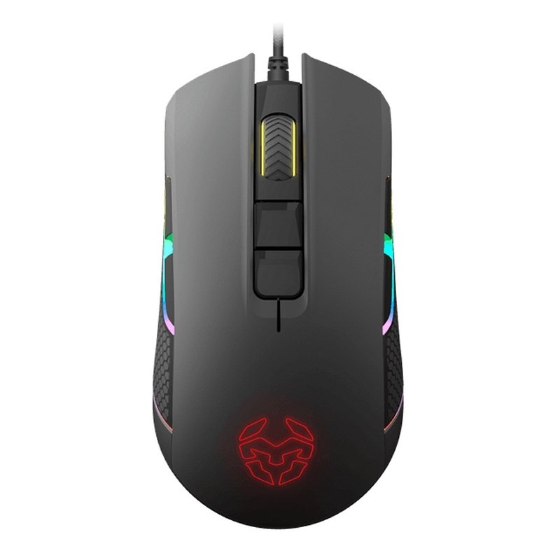 Krom Ratón Gaming KOLT RGB Ambidextro USB