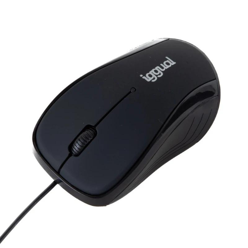iggual Ratón óptico XS-KIDS-1600DPI negro - Imagen 2